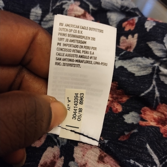 American eagles outfitters women's floral open front kamodo size xs/s - Picture 7 of 9